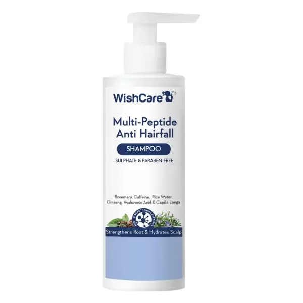 Wishcare Hair Growth Serum Concentrate - Redensyl, Anagain, Caffeine, Biotin, Keratin & Rice Water